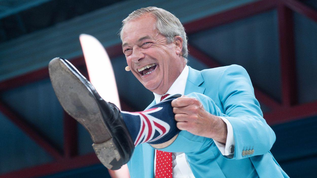 El ultra Nigel Farage. EP