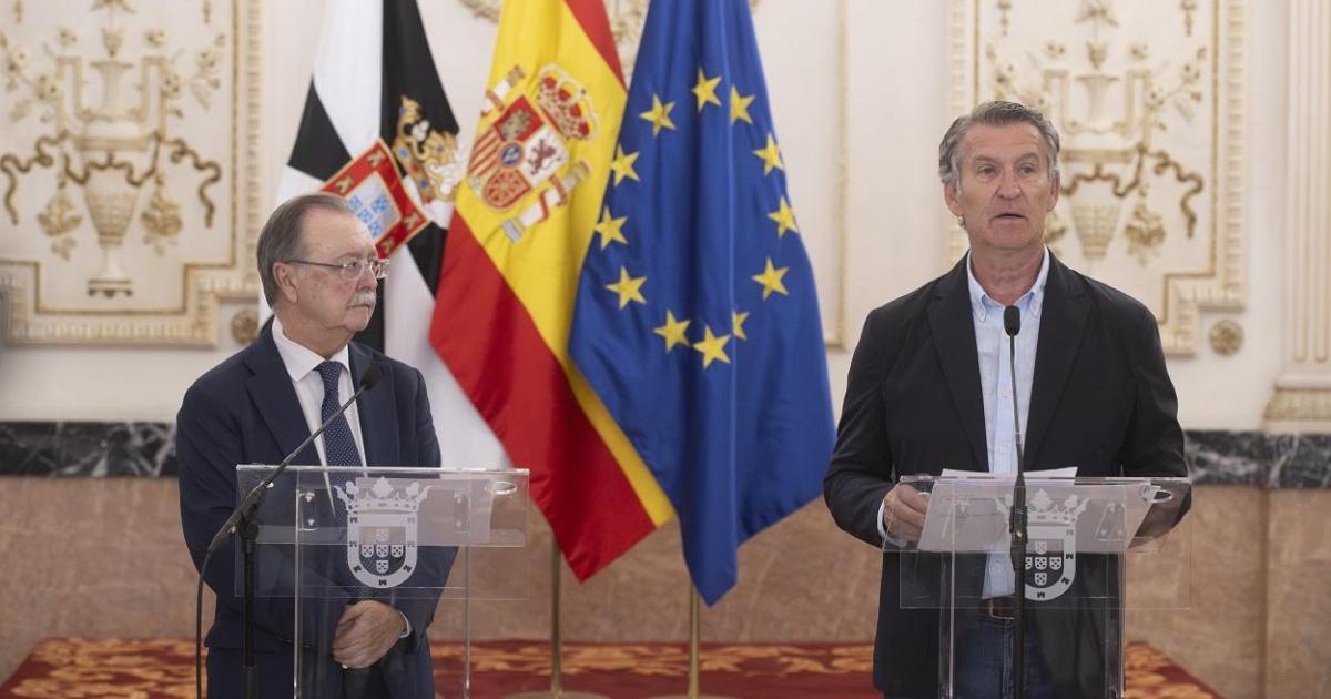 Feijóo convierte un desayuno de Vivas en Madrid en una cumbre en el Four Seasons