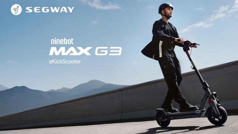 Segway Ninebot MAX G3 E Segway Ninebot MAX G3 E, patinete eléctrico para desplazamientos urbanos