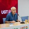 El secretario general de UGT, Pepe Álvarez, ofrece un desayuno informativo de inicio de curso. Alberto Ortega / EP