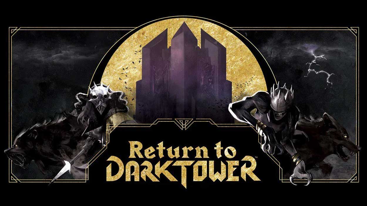 Arte del juego de mesa Return To Dark Tower