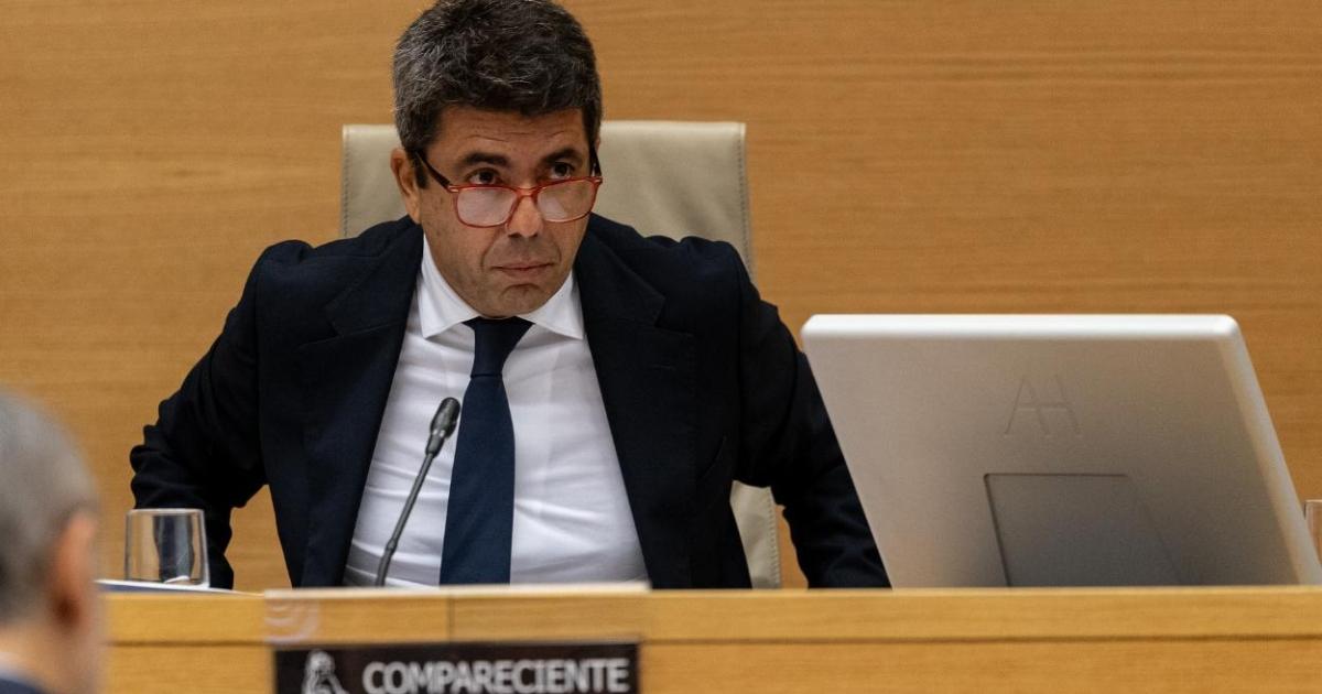 Mazón, de nuevo interrogado en la Comisión de la DANA del Congreso el próximo 21 de septiembre