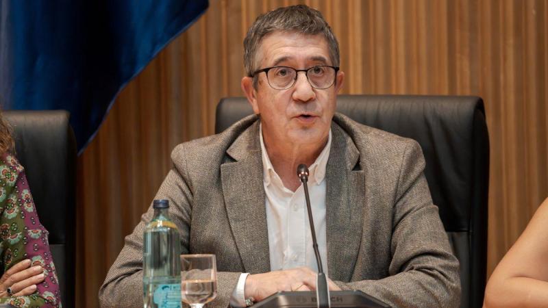 El portavoz del Grupo Socialista en el Congreso, Patxi López. EP