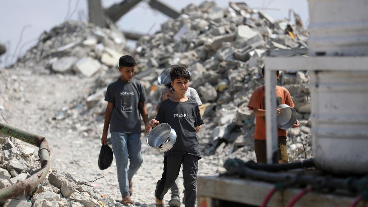 420 millones de niños viven en zonas con conflictos armados. EP