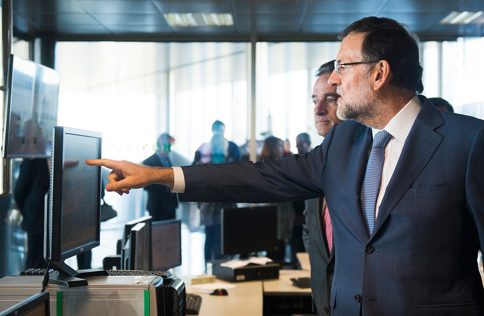 Mariano Rajoy, temen en Génova, se podría encontrar ante resultados que le obligaran a irse..., dejando tras de sí, el vacio. Foto Flickr PP