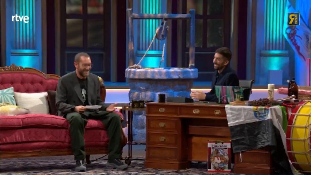 Jorge Ponce y David Broncano en 'La Revuelta'. TVE