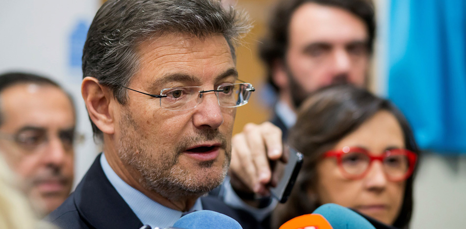 El Ministro de Justicia Rafael Catalá