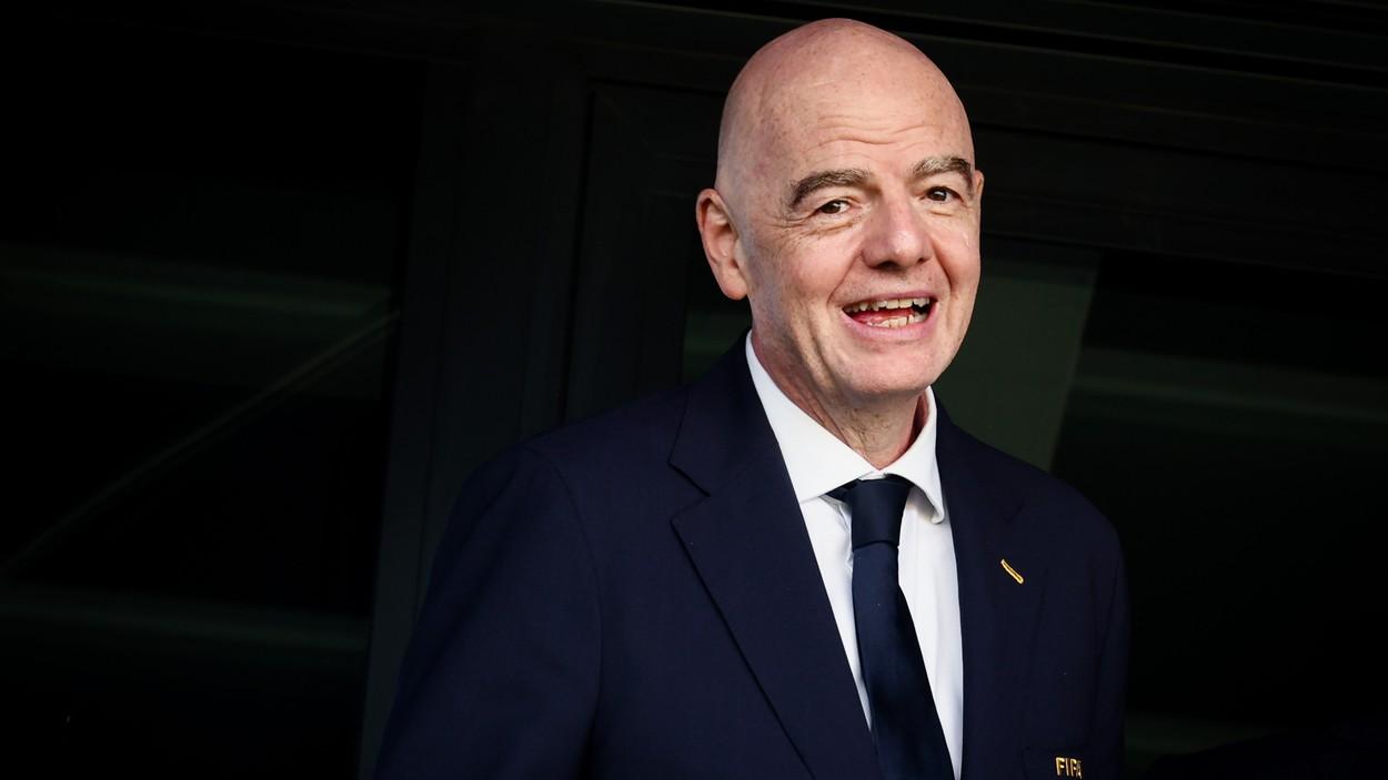Gianni Infantino, presidente de la FIFA, en Katowice el pasado 5 de septiembre. EP