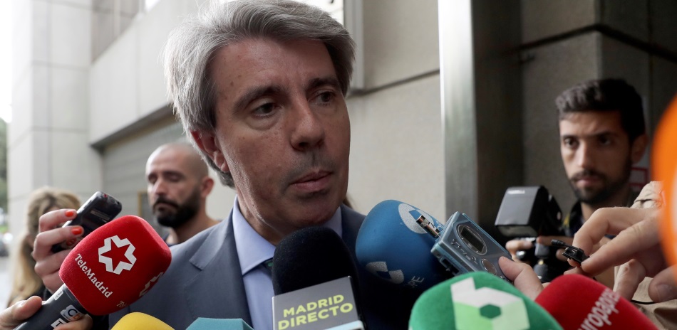 El presidente de la Comunidad de Madrid, Angel Garrido