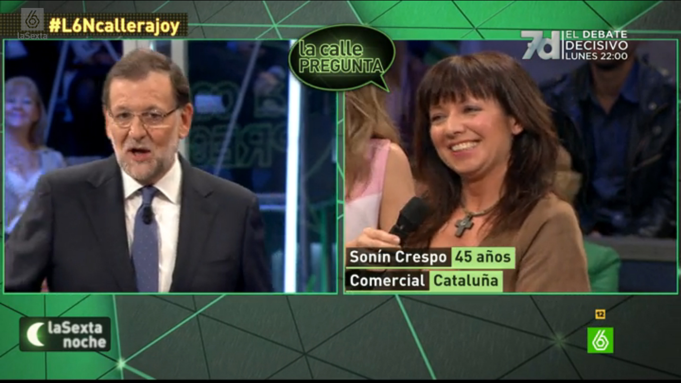 Mariano Rajoy en 'La Sexta noche