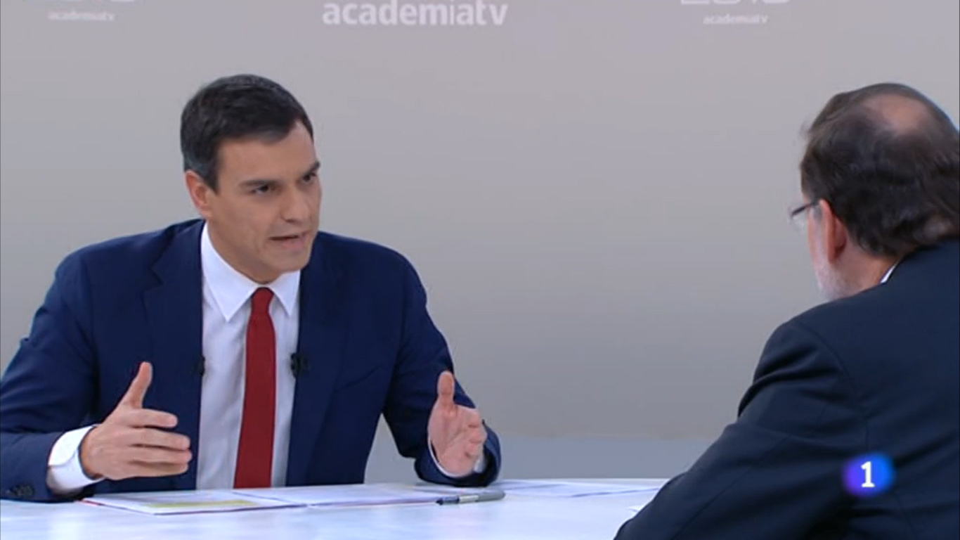 El cara a cara en La 1 El cara a cara en La 1