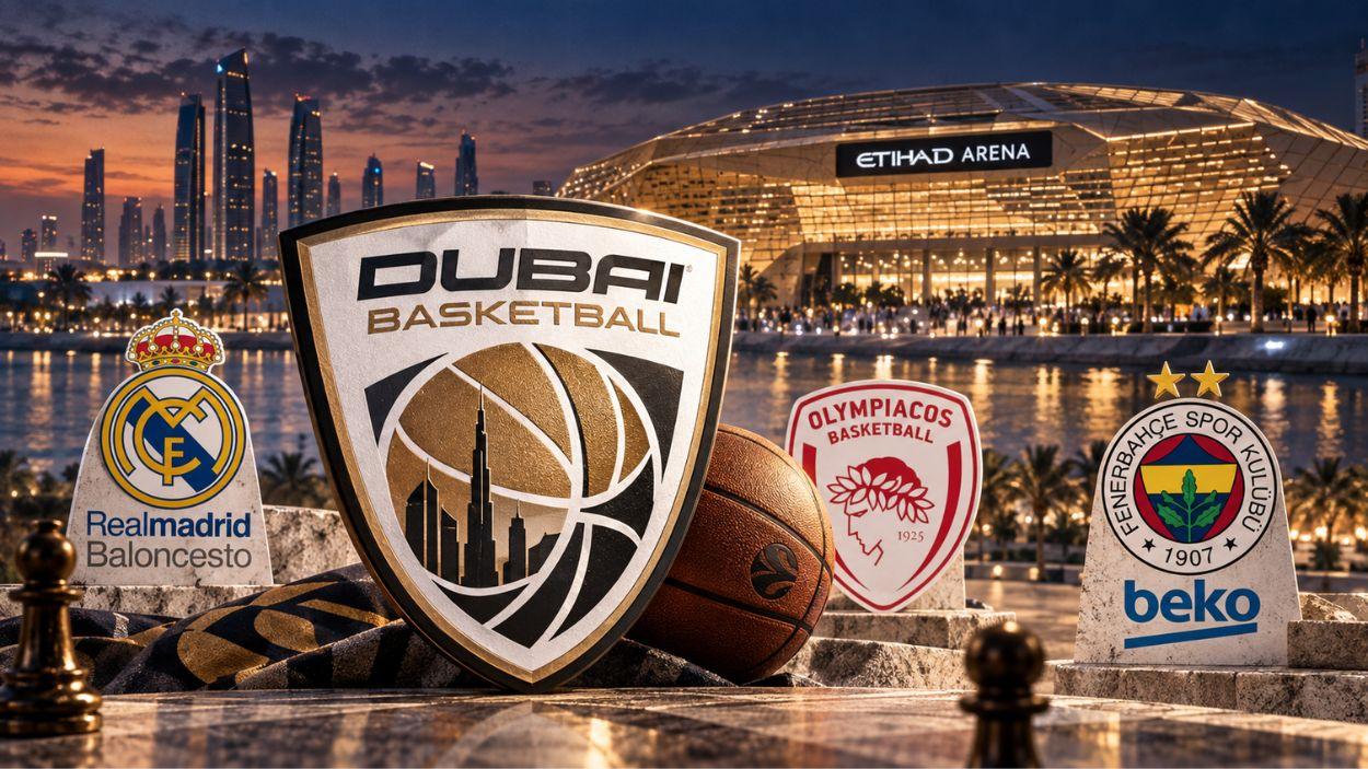 La Euroliga agita el tablero con una Supercopa que nace en Abu Dabi. Elaboración propia. 
