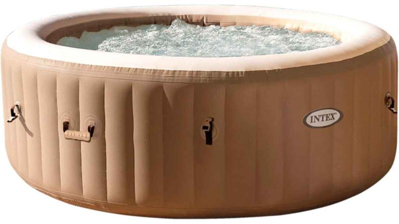 Intex 28428EX SPA Hinchable, Beige