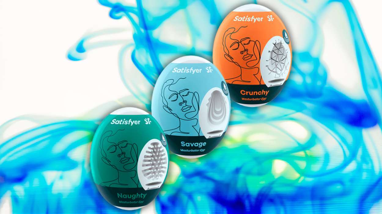 Satisfyer presenta un set de tres masturbadores masculinos para variar las sensaciones