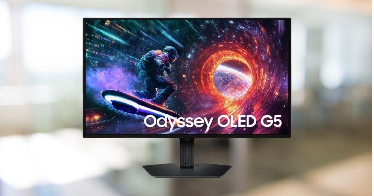 un monitor gaming con panel QD-OLED, resolución QHD y 180 Hz