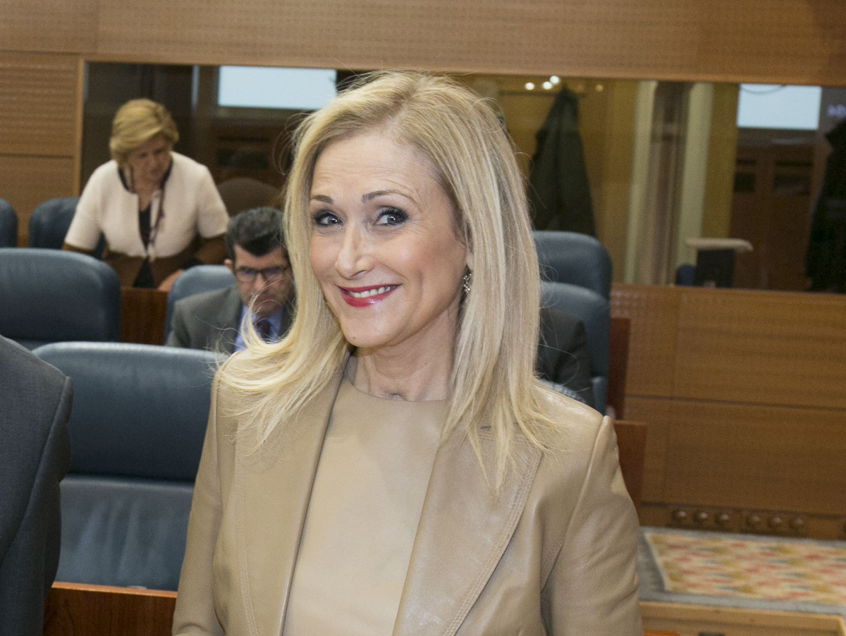 La presidenta de la Comunidad de Madrid Cristina Cifuentes