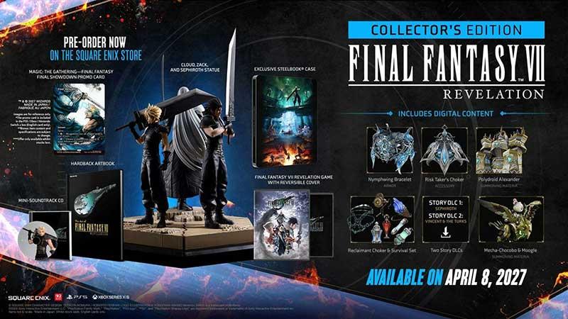 Collector's Edition de Final Fantasy VII Revelation