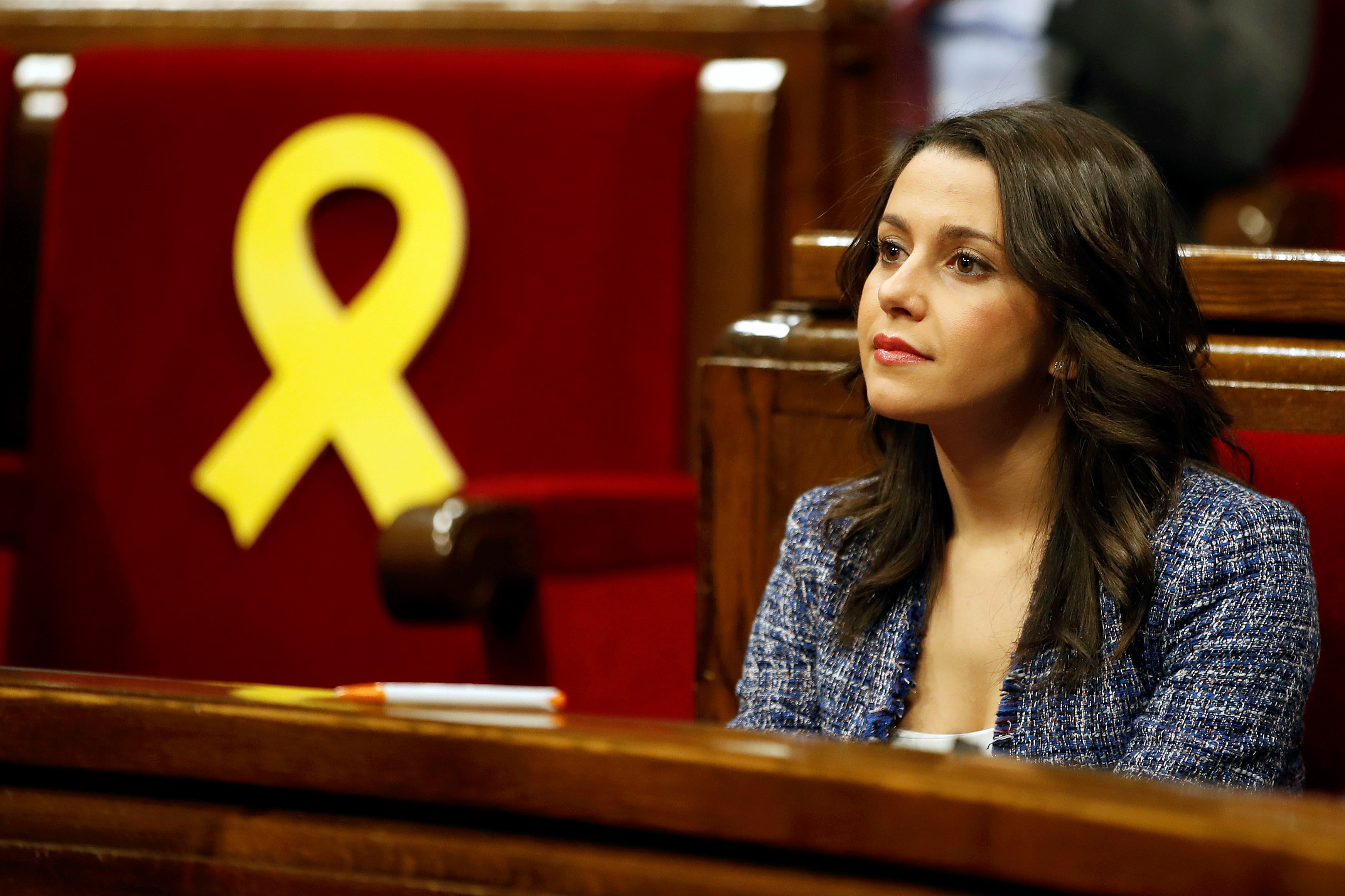 La líder de Ciudadanos en Cataluña, Inés Arrimadas.