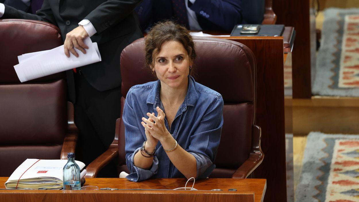 La presidenta de la Comunidad de Madrid, Isabel Díaz Ayuso. EP. (2)