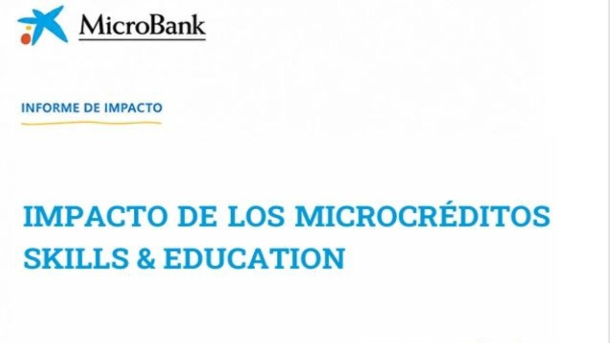 MicroBank concedió más de 6.000 microcréditos a estudiantes entre 2022 y 2025, por un valor total de 53,4 millones de euros.