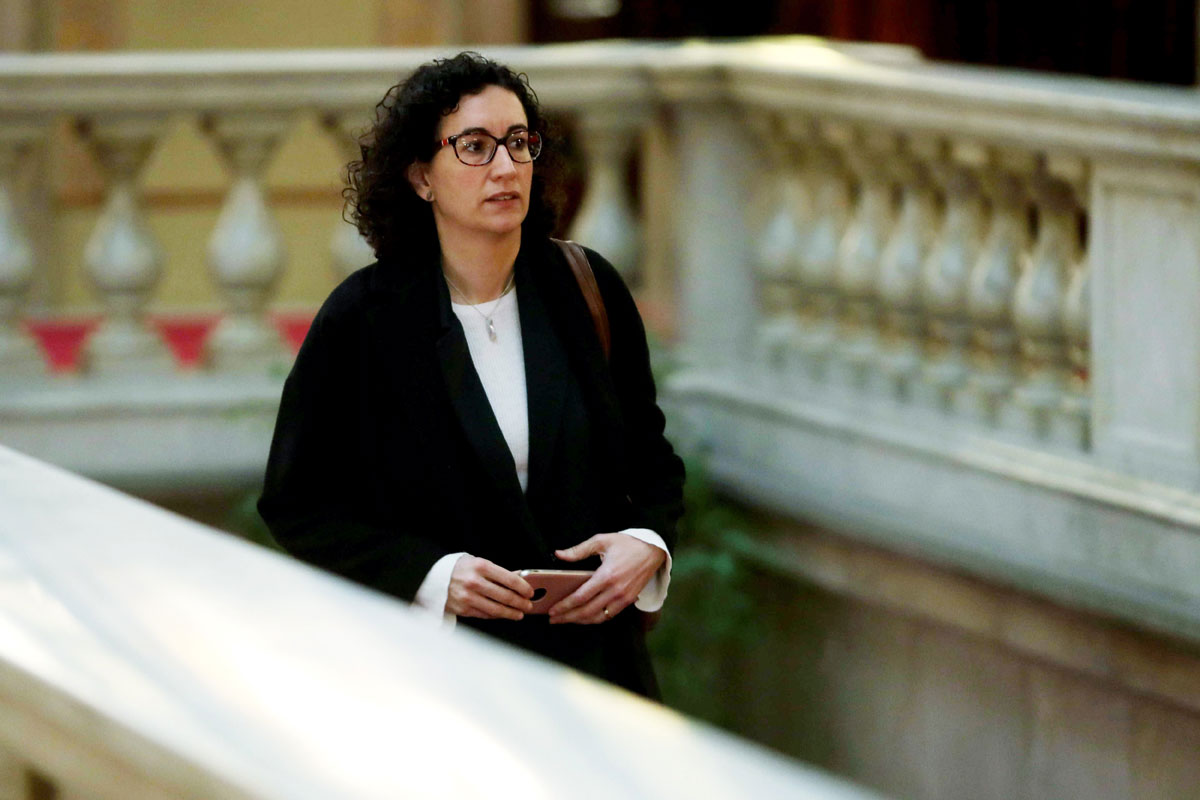 La secretaria del grupo parlamentario de ERC, Marta Rovira. EFE/Archivo