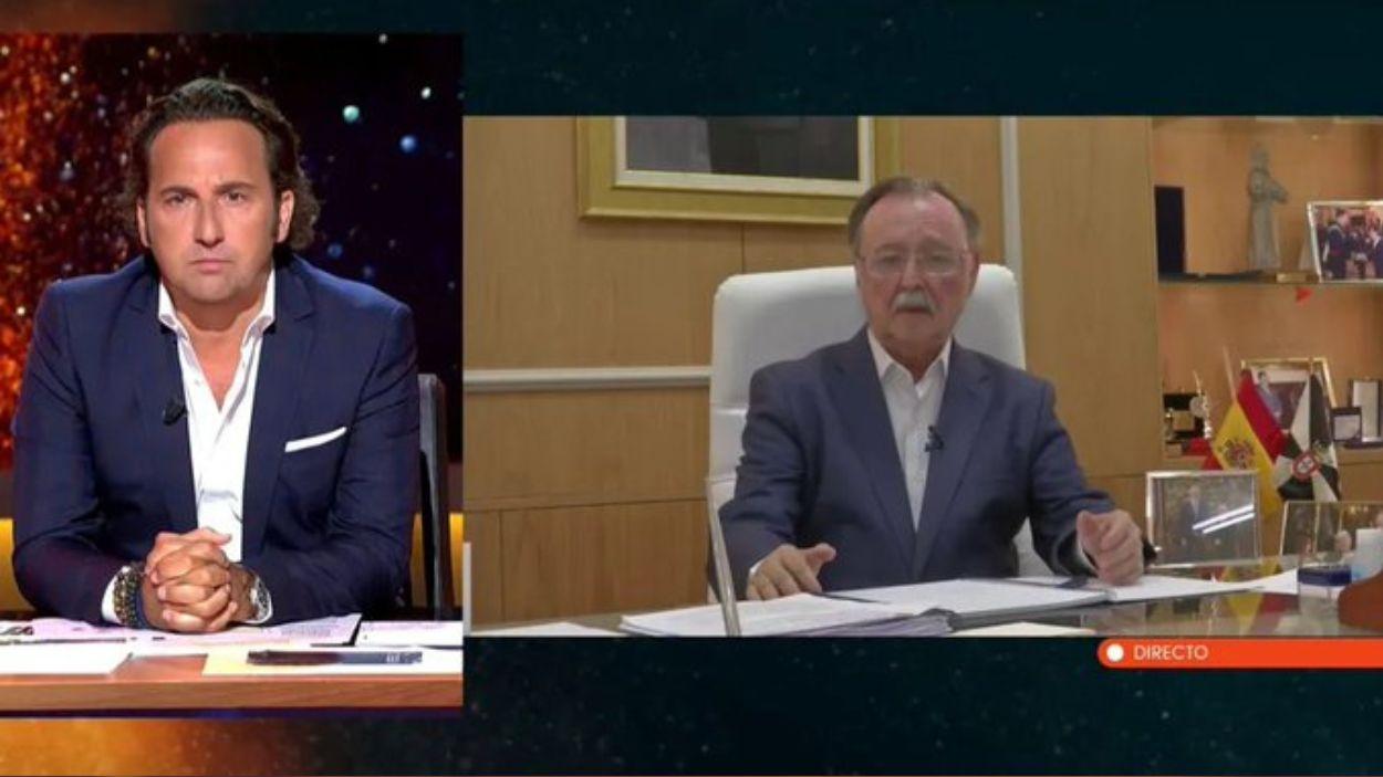 Iker Jiménez y Vivas en 'Horizonte'. Mediaset