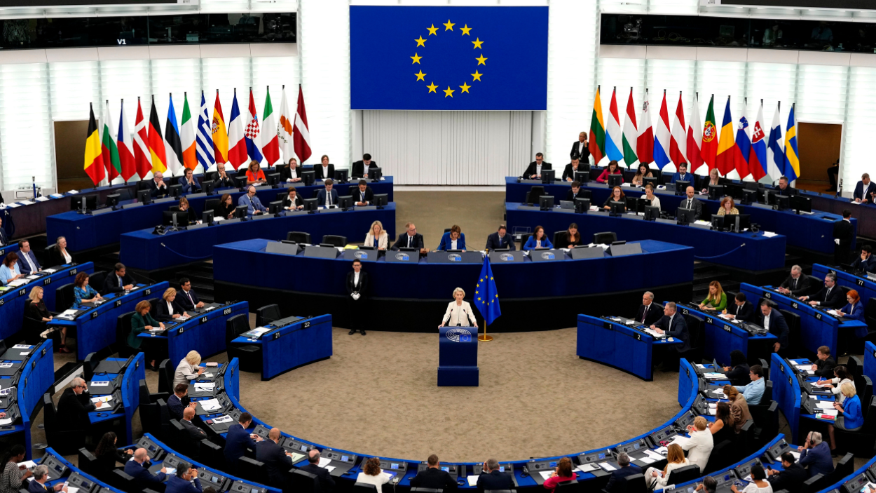 El Parlamento Europeo durante el debate del estado de la Unión. EP