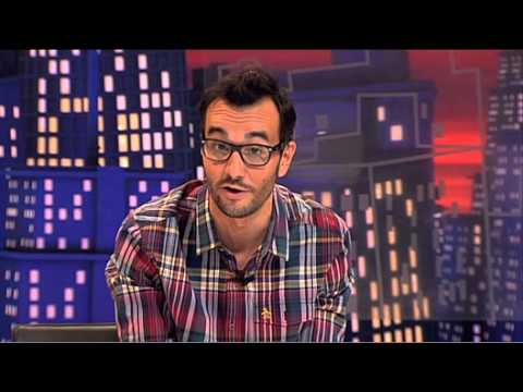 Jair Domínguez durante un programa en la televisión catalana.