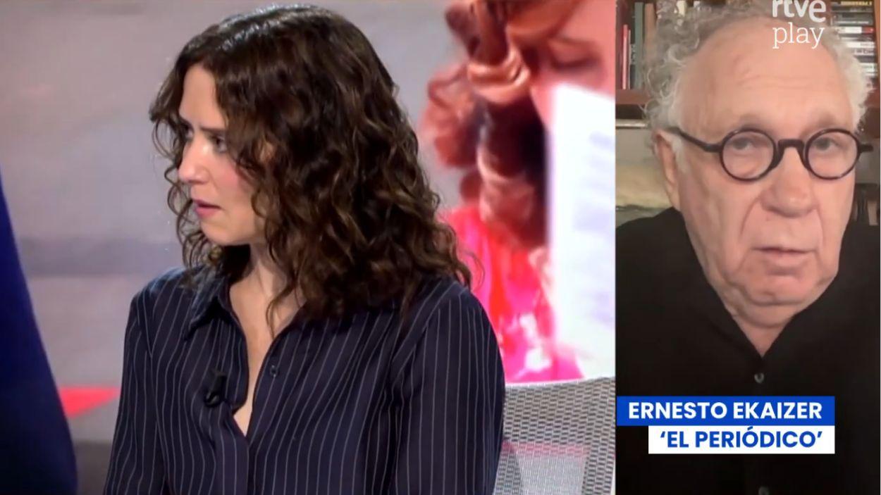 Ernesto Ekaizer en 'Malas Lenguas'. RTVE. 