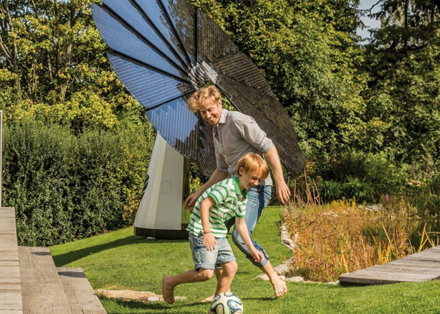La flor inteligente que genera energía limpia
