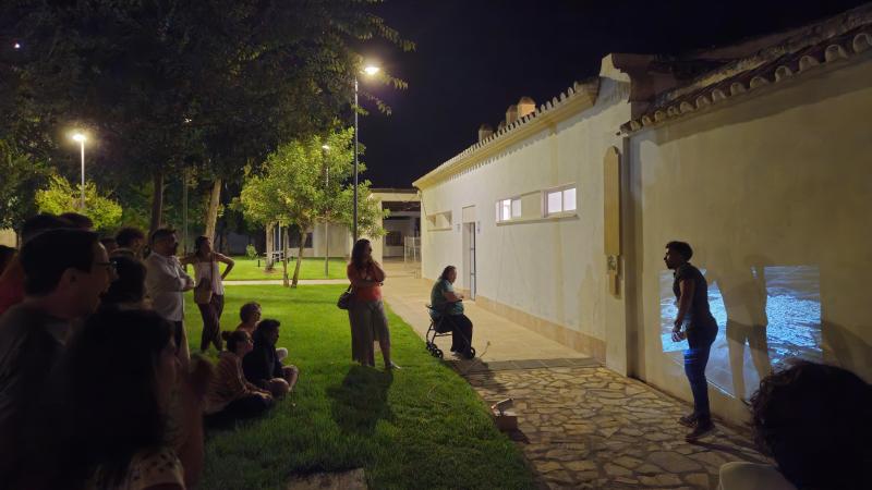 La ruta de memoria de Arahal en su última parada, el antiguo cementerio y lugar donde se ubicaba la fosa común