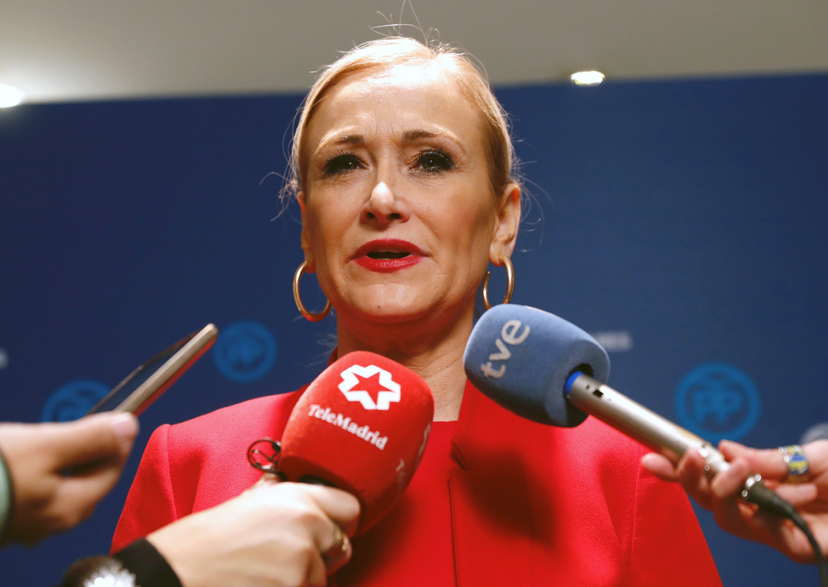 La presidenta madrileña, Cristina Cifuentes