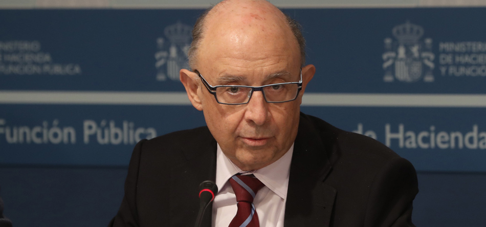 El ministro de Hacienda, Cristóbal Montoro El ministro de Hacienda, Cristóbal Montoro