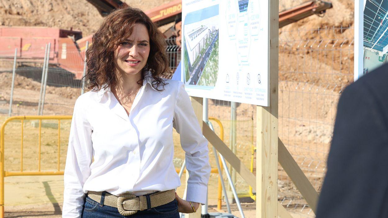 La presidenta de la Comunidad de Madrid, Isabel Díaz Ayuso. EP.