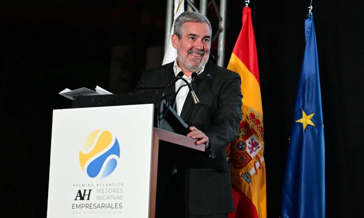 El presidente de Canarias, Fernando Clavijo