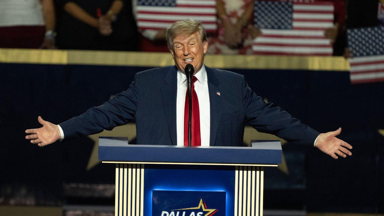 El presidente estadounidense Donald Trump. EP.