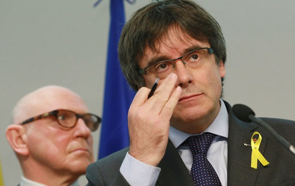 El expresidente de Cataluña, Carles Puigdemont.