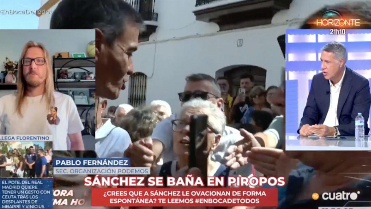 El secretario de Organización de Podemos Pablo Fernández. EP.