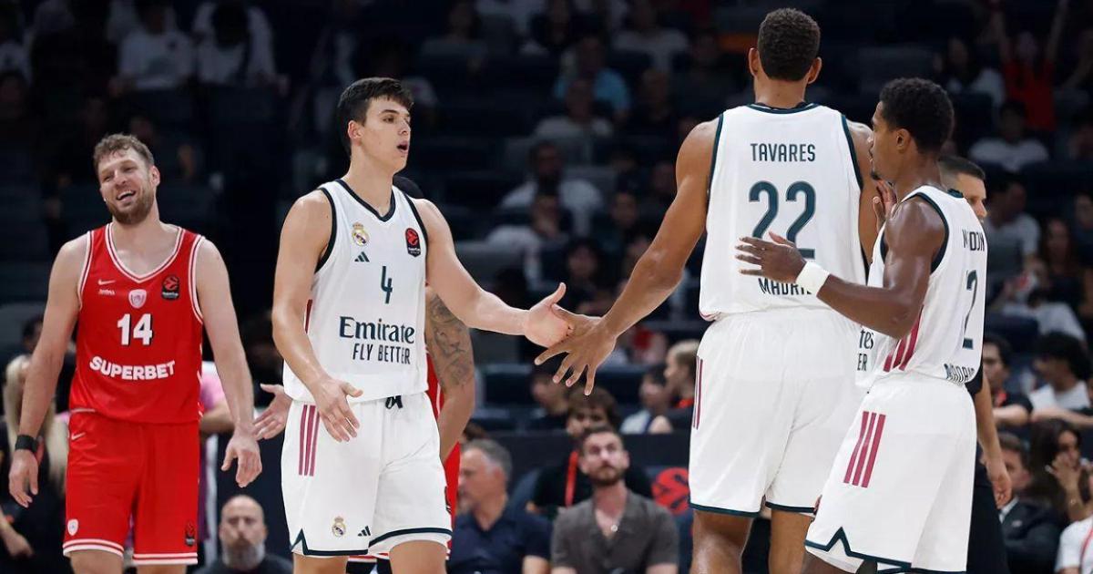 El Real Madrid se cobra su venganza contra Olympiacos y gana la primera Supercopa de la Euroliga