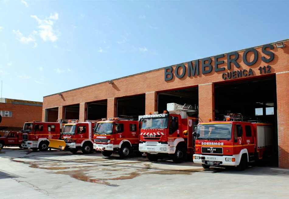 Parque de bomberos de Motilla del Palancar (Cuenca)