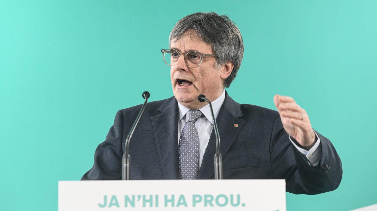 El expresidente de Cataluña, Carles Puigdemont. EP.