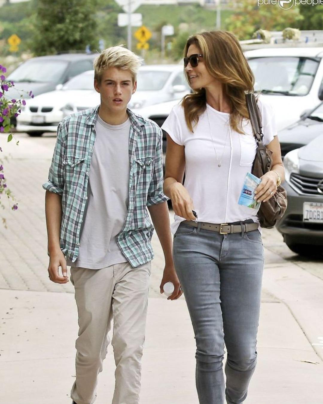 Presley Gerber y Cindy Crawford