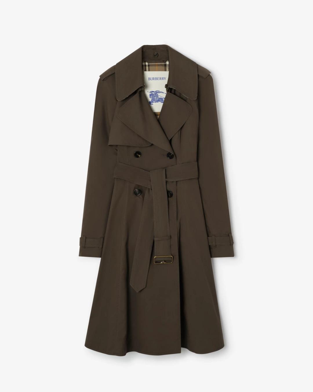 Trench coat Pembury largo en gabardina Trench coat Pembury largo en gabardina