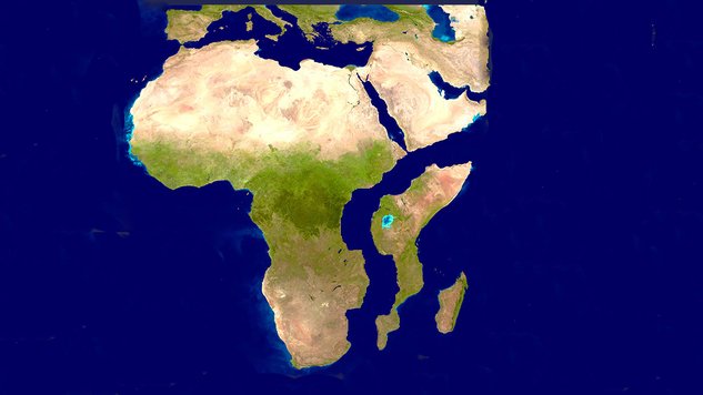 África se rompe