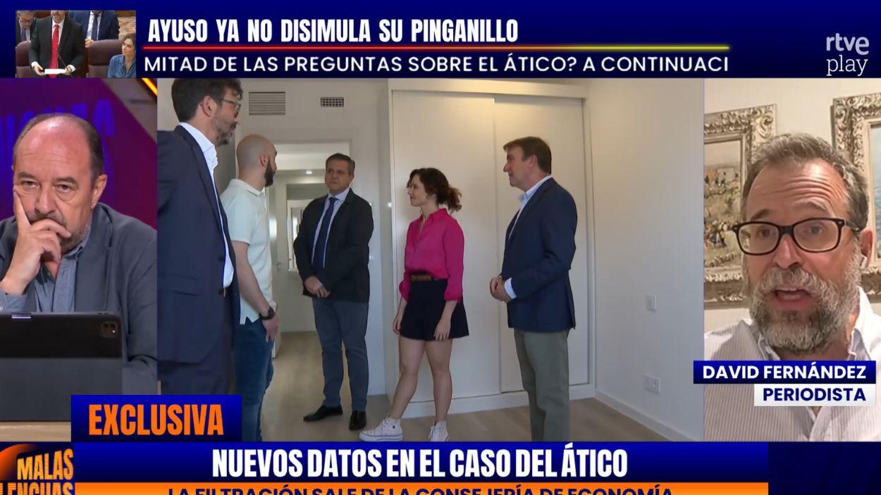 Diseño sin David Fernández en 'Malas Lenguas Noche'. RTVE.(9)