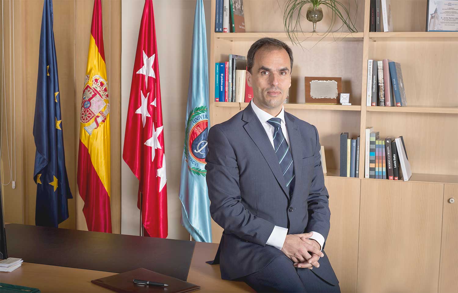 Javier Ramos, rector de la Universidad Rey Juan Carlos.