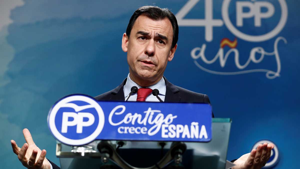 El coordinador general del PP, Fernando Martínez-Maíllo