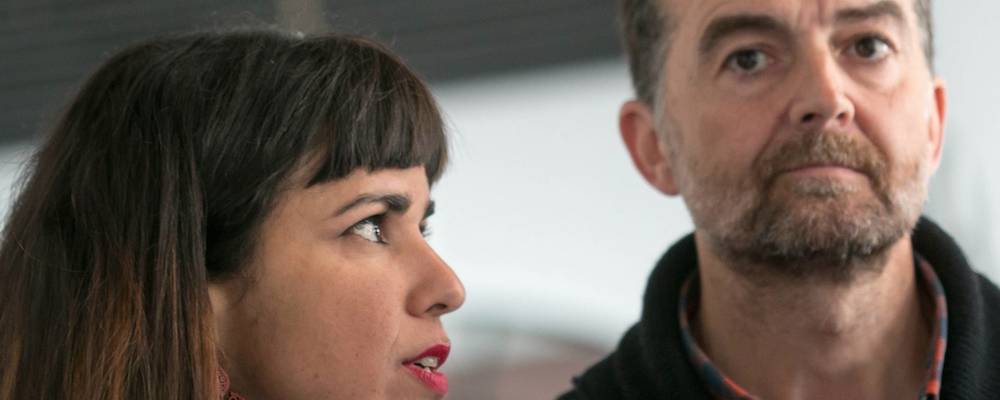 Teresa Rodríguez y Antonio Maíllo, en una imagen reciente de archivo.