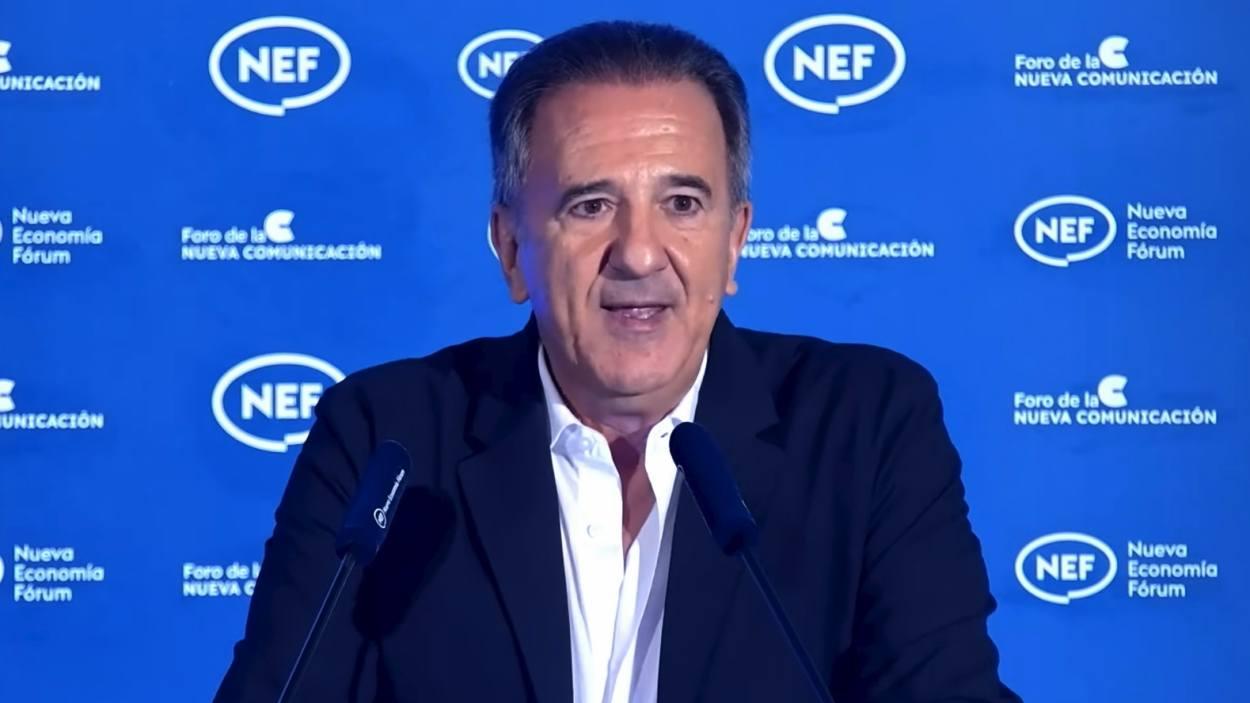 El Consejero Delegado de La Séptima, José Miguel Contreras, en el Foro de la Nueva Comunicación