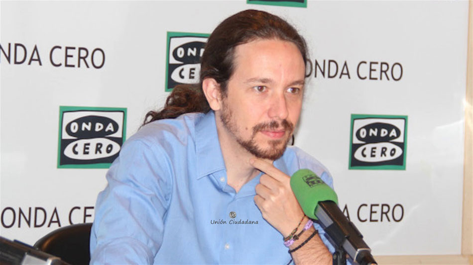 Pablo Iglesias entrevistado en Onda Cero